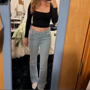 MOTHER Bell Bottom Jeans